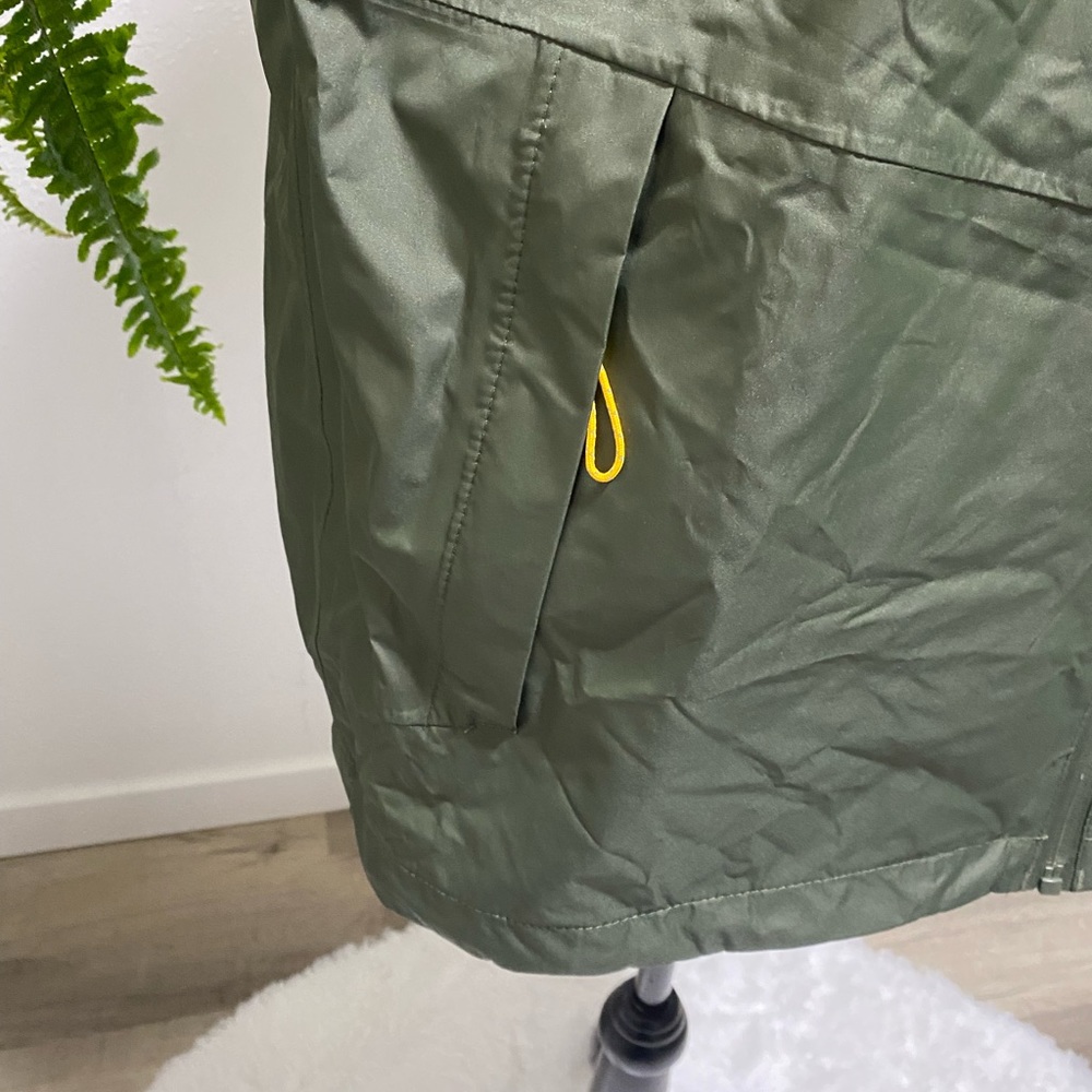 Bass Outdoor Firebird Trail Rain Jacket Green Size Large NWT - Picture 3 of 11